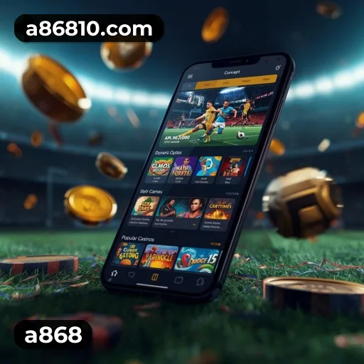 Aplicativo móvel a868 para iOS e Android
